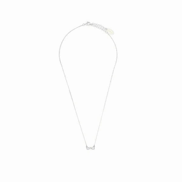 Diamonds by Georgini - Seven Natural Diamond Infinity Pendant Silver