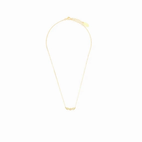 Diamonds by Georgini - Six Natural Diamond Link Pendant Gold