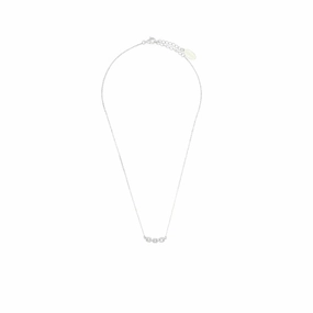 Diamonds by Georgini - Six Natural Diamond Link Pendant Silver