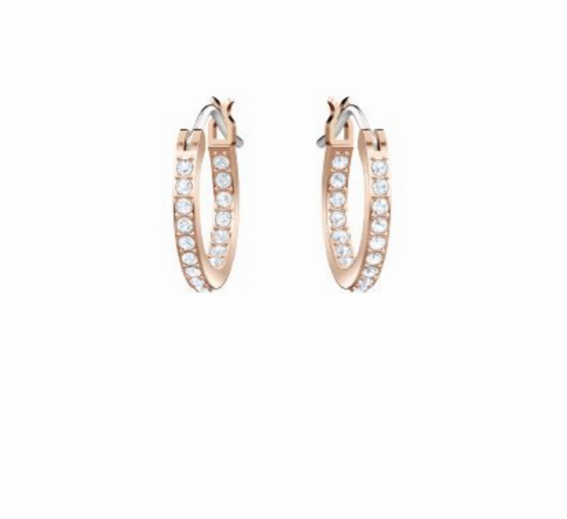Duo Evil Eye Hoop Earrings