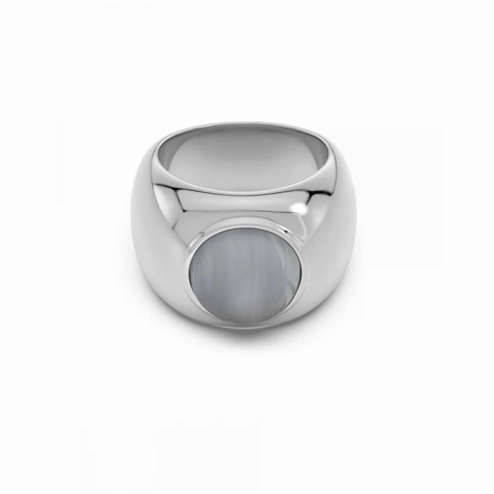 Edblad - Agatha Ring Grey Steel
