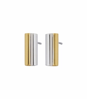 Edblad - Akin Studs Large Gold Steel