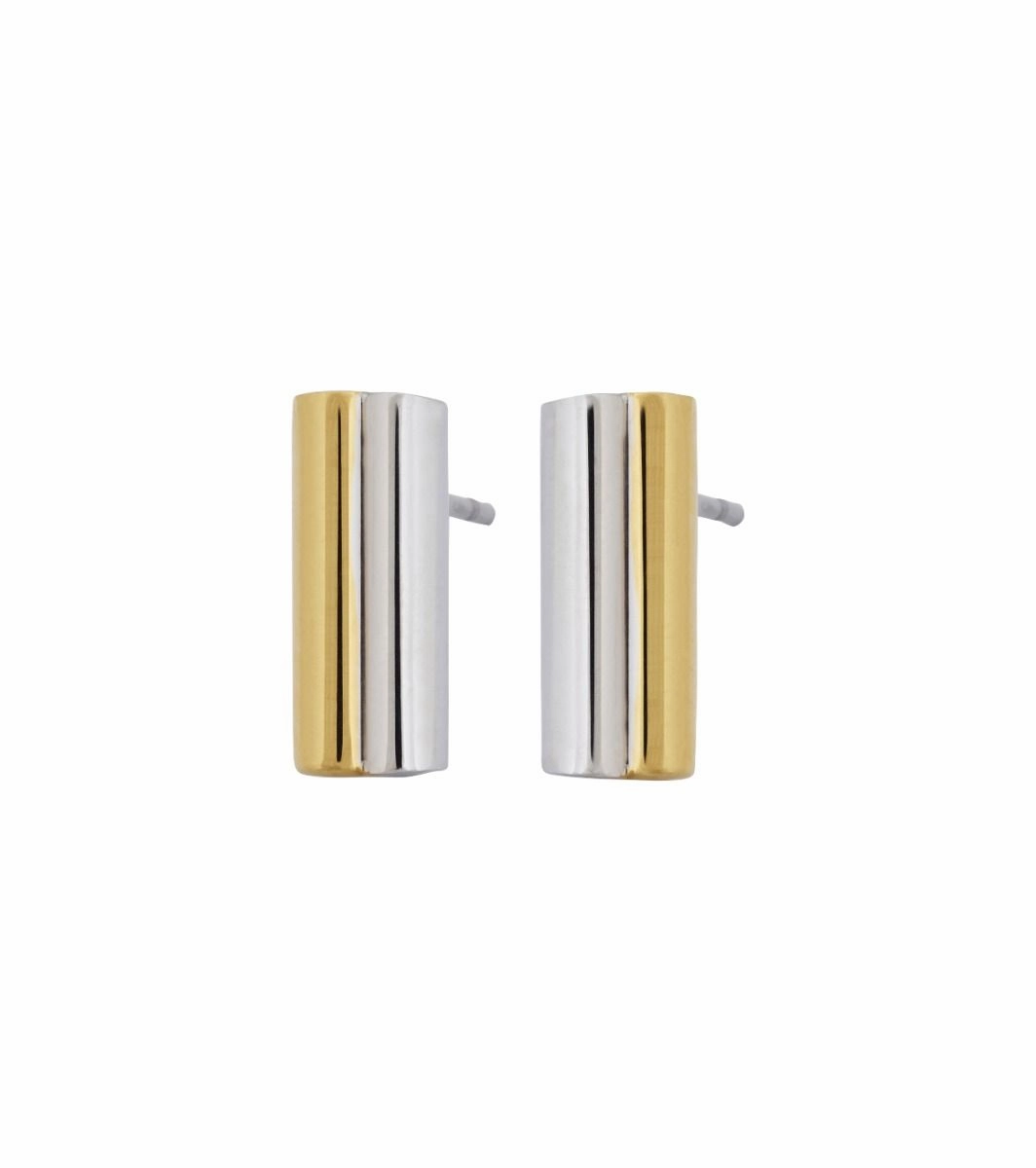 Edblad - Akin Studs Large Gold Steel
