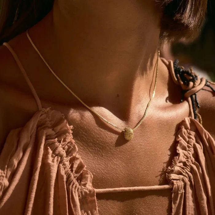 Edblad - Amarillo Necklace Small Gold