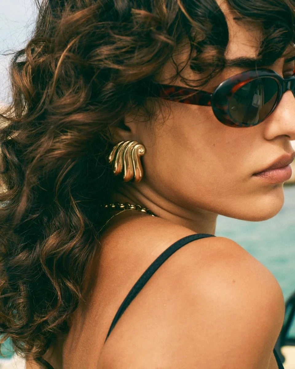 Edblad - Corazza Studs Large Gold