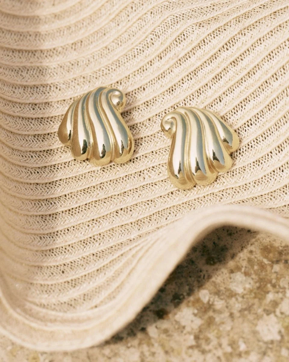 Edblad - Corazza Studs Large Gold