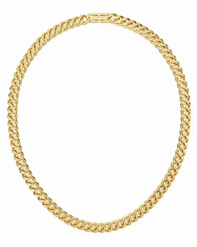 Edblad - Curb Chain Necklace Gold