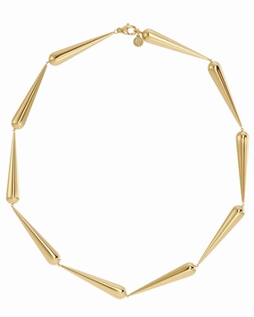 Edblad - Drops Necklace Multi Gold