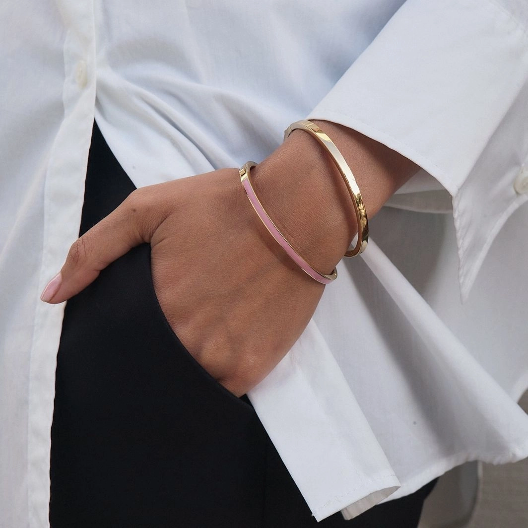 Edblad - Fave Bangle Pink Gold