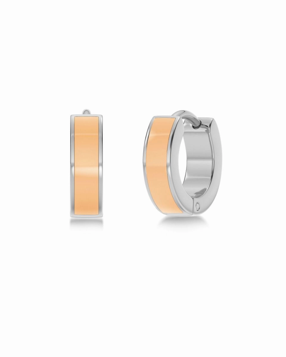 Edblad - Fave Hoops Caramel Steel