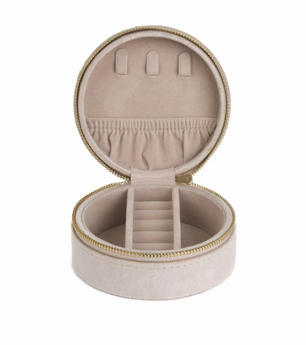 Edblad - Jewellery Travel Case Velvet Light Clay/Gold
