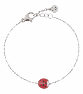 Edblad - Ladybug Bracelet Kids Steel