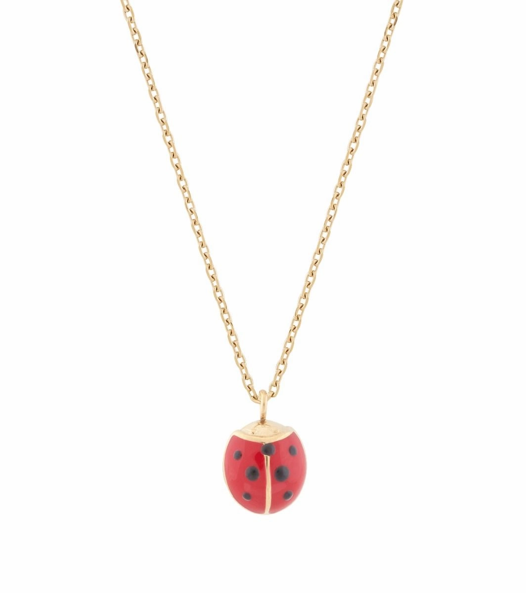 Edblad - Ladybug Necklace Kids Gold