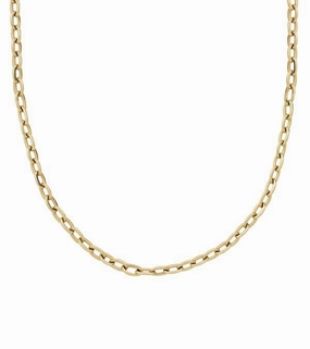 Edblad - Linked Medium 50 cm  Gold Plated Chian