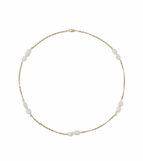 Edblad - Lucy Necklace Multi Pearl Gold