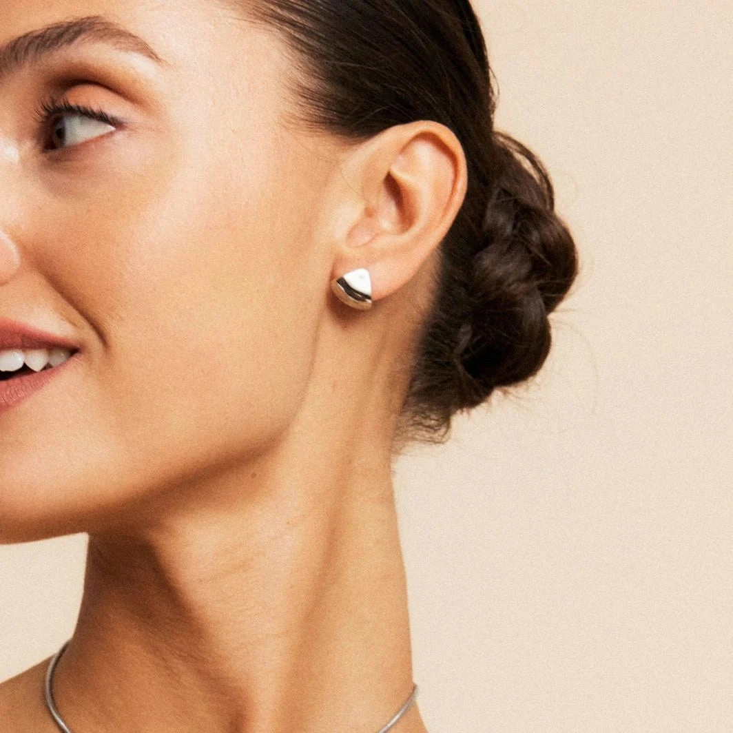 Edblad - Melrose Studs Small Steel