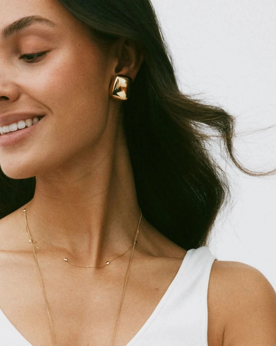 Edblad - Mira Studs Large Gold