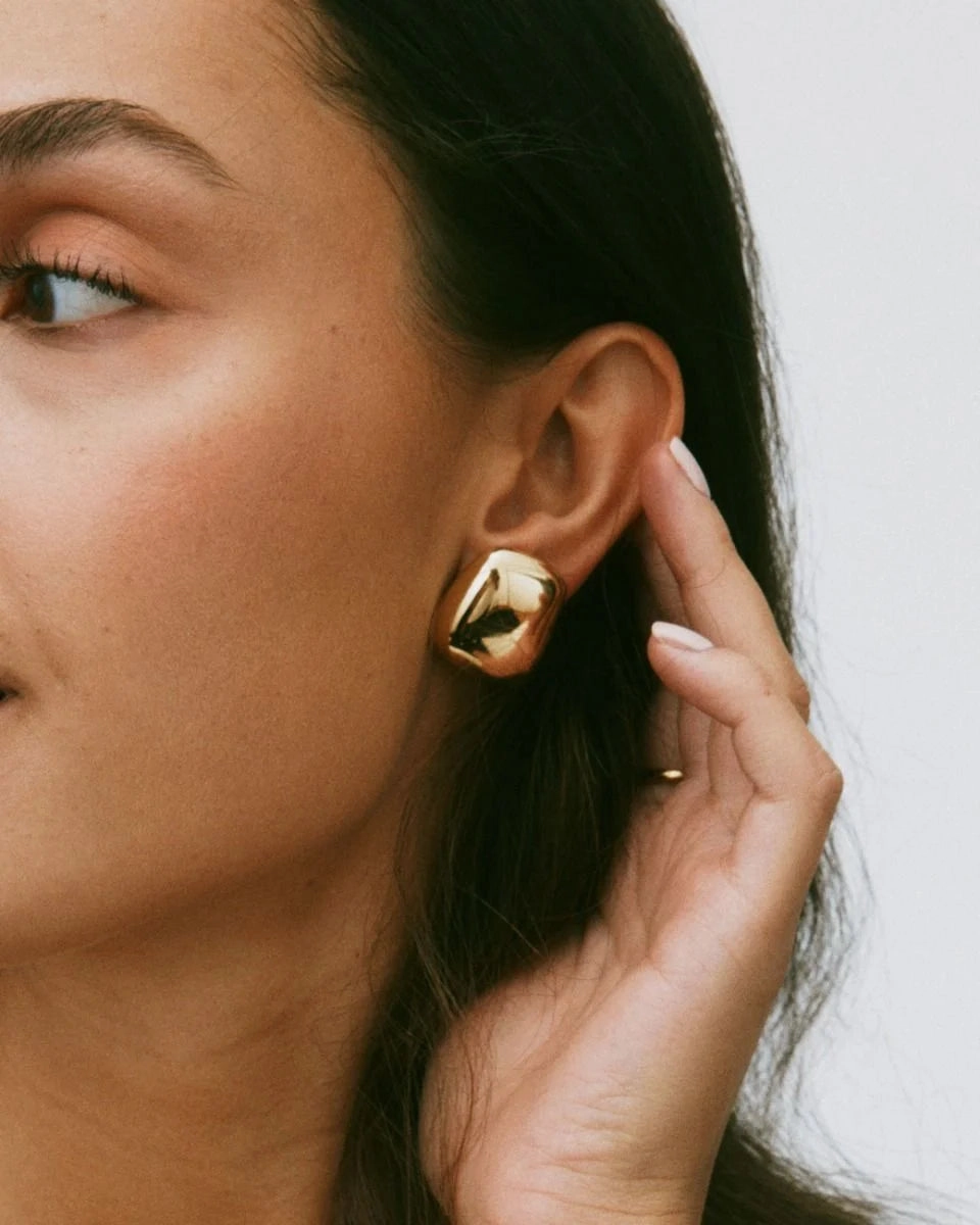 Edblad - Mira Studs Large Gold