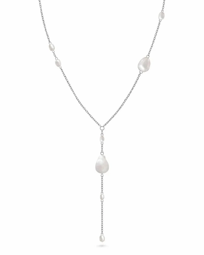 Edblad - Ocean Y Necklace Steel