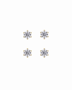 Edblad - One Studs Crown Mini Gold