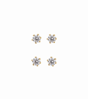 Edblad - One Studs Crown Mini Gold