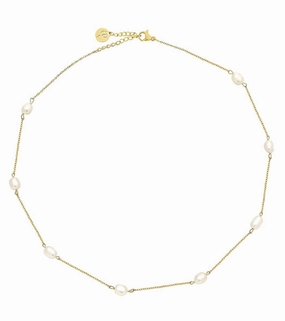 Edblad - Perla Necklace Multi Gold