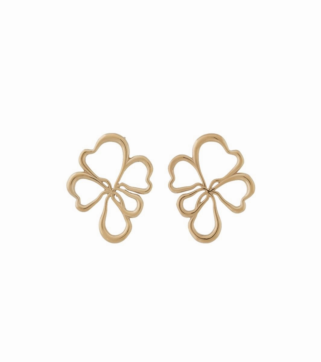 Edblad - Poppy Studs Medium Gold