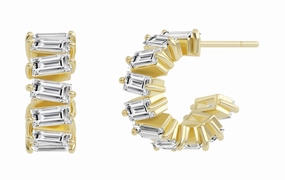 Edblad - Rey Creoles Gold Mini Hoops
