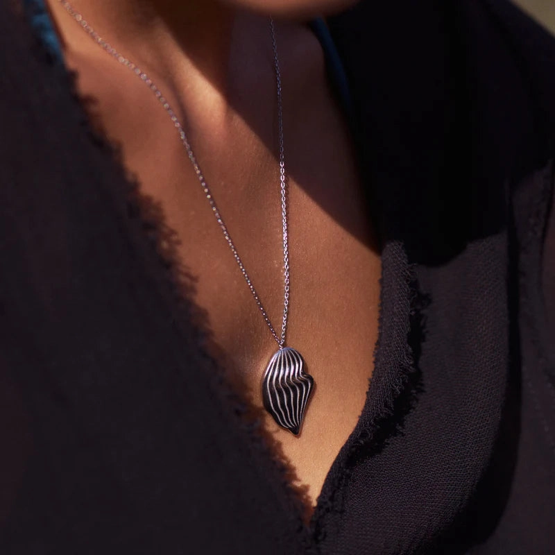 Edblad - Ripples Necklace Large Steel