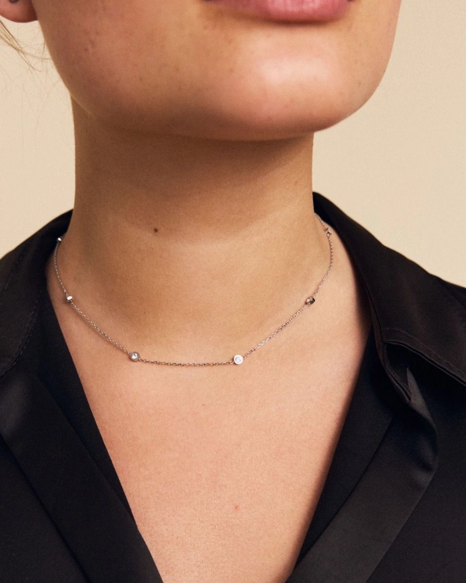 Edblad - Stella Mini Necklace Multi Steel