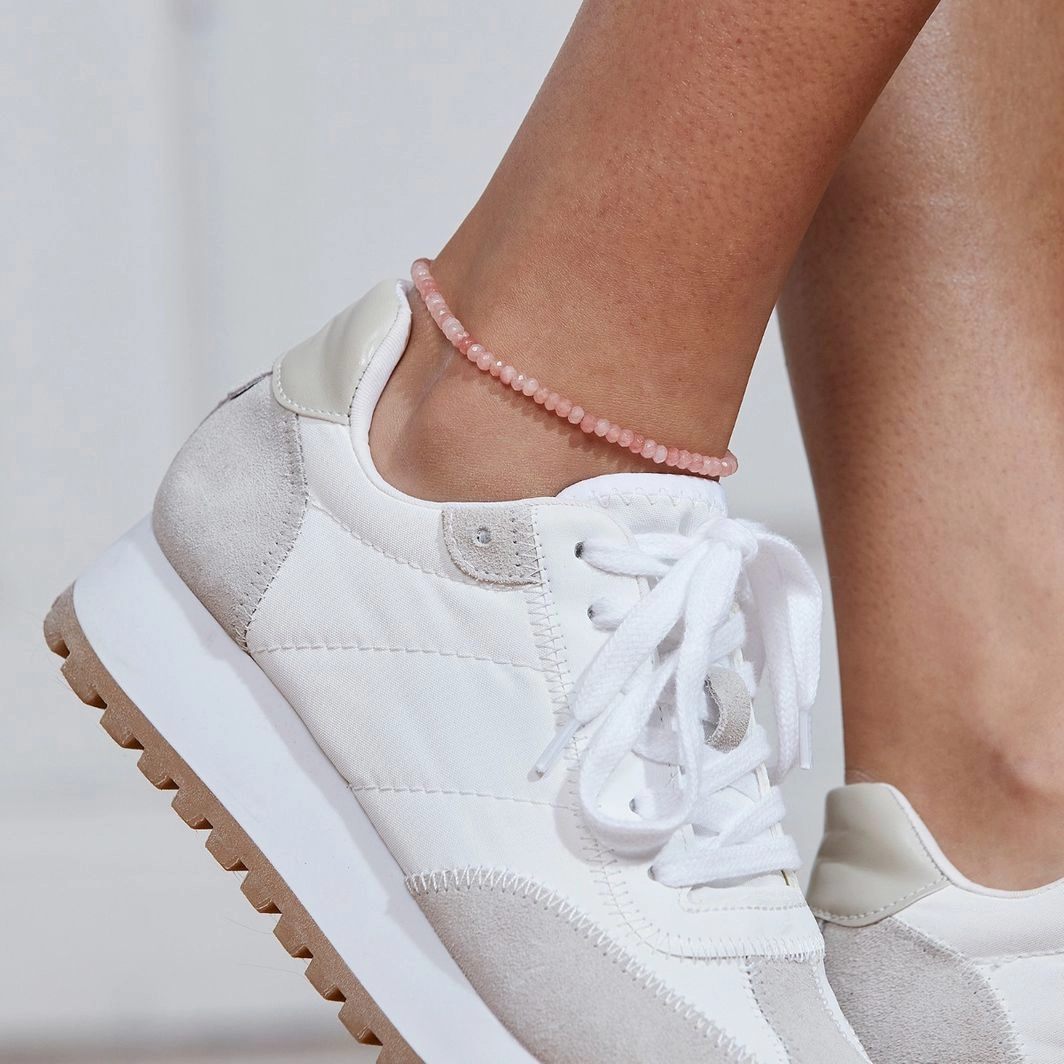 Edblad - Summer Beads Anklet Pink & Gold