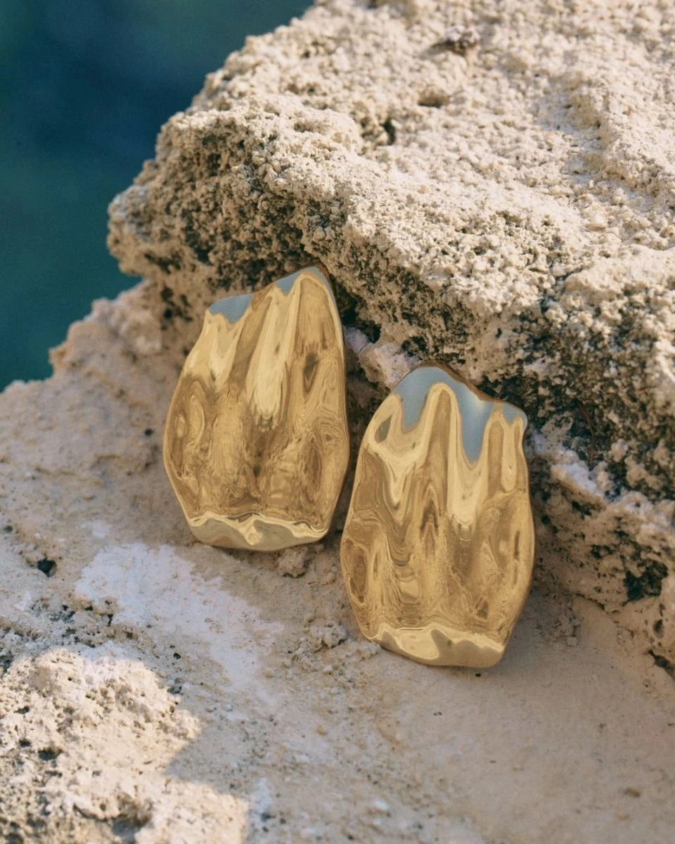 Edblad - Tidal Studs Large Gold