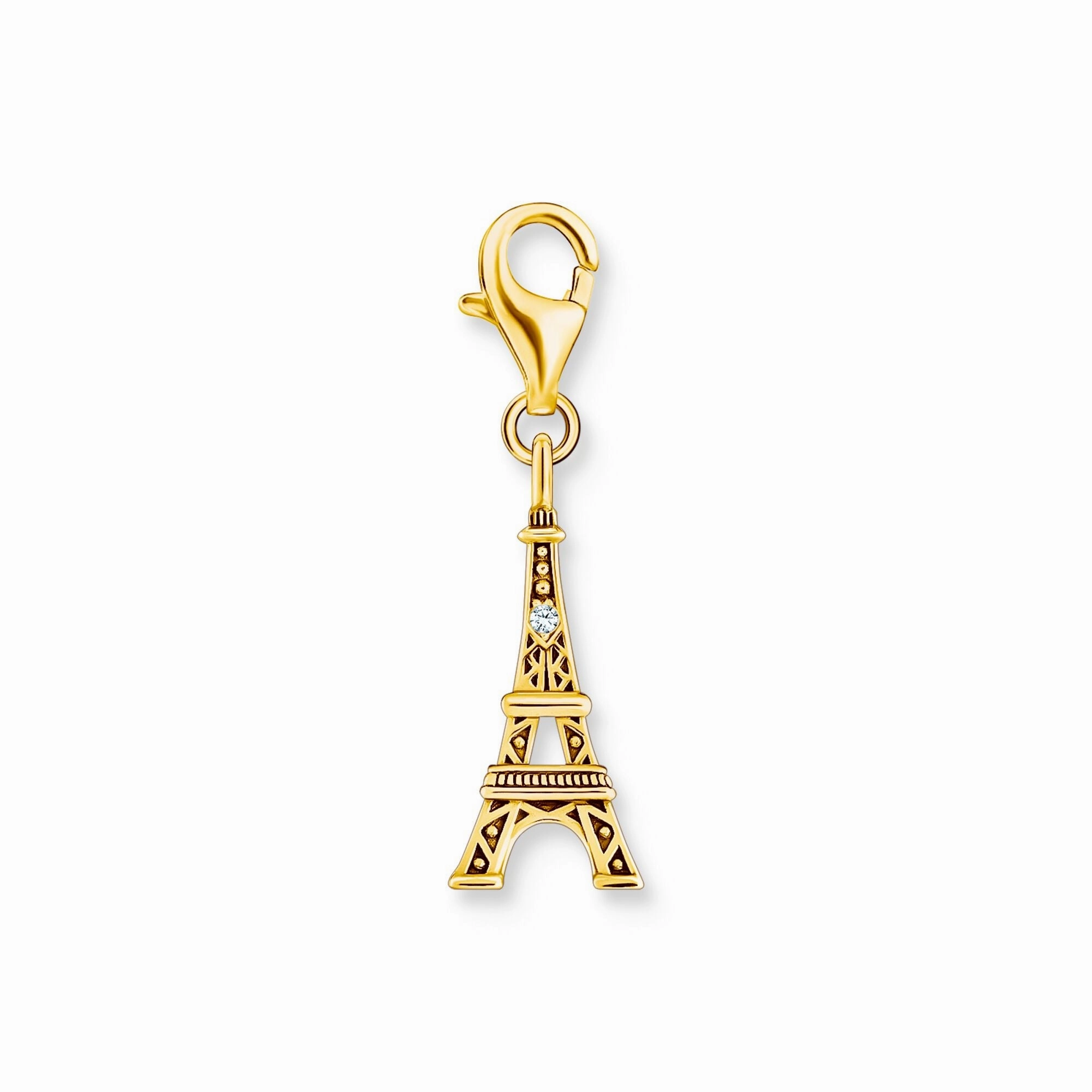 Eiffel Tower charm Pendant gold