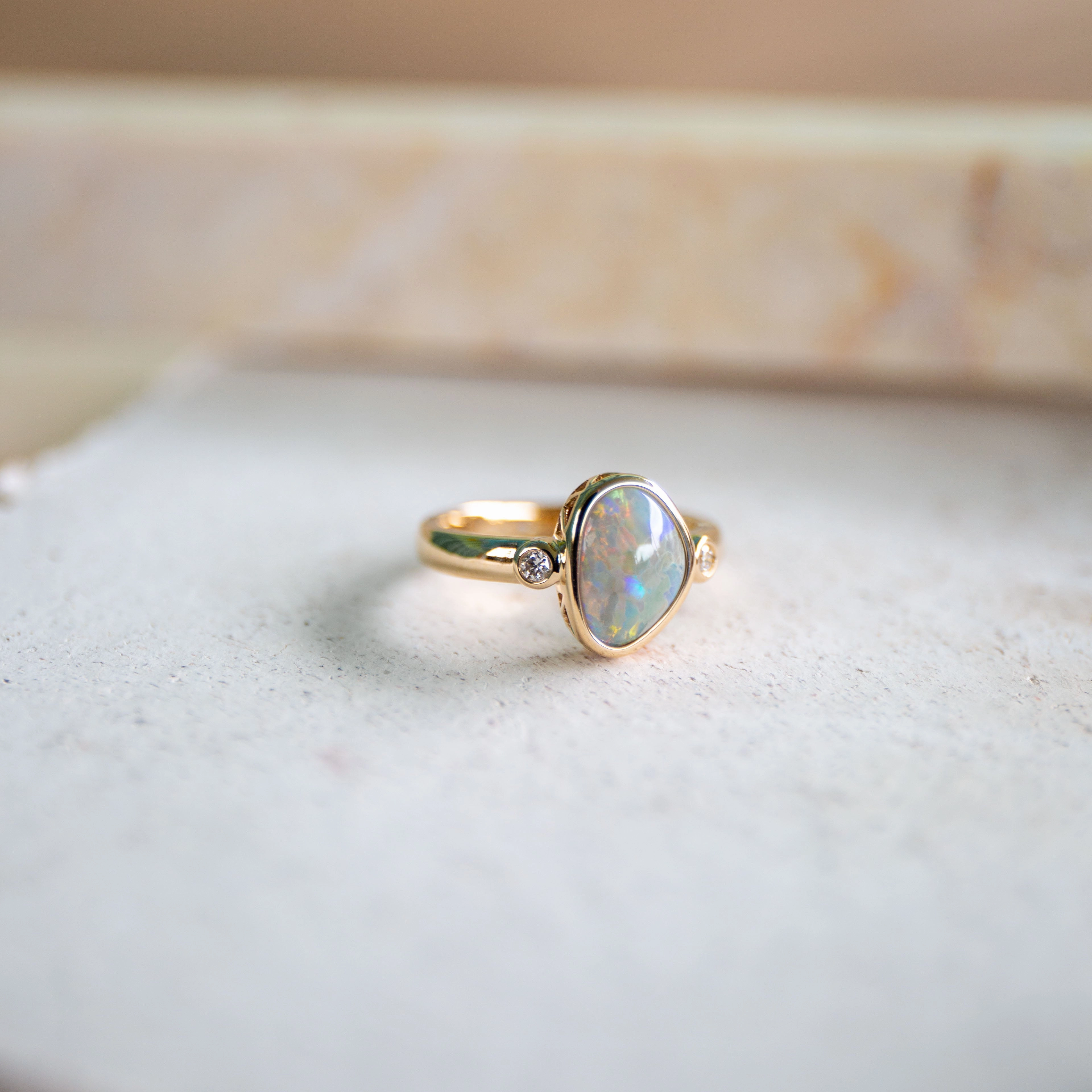 Elaine Opal Ring