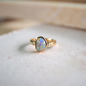 Elaine Opal Ring
