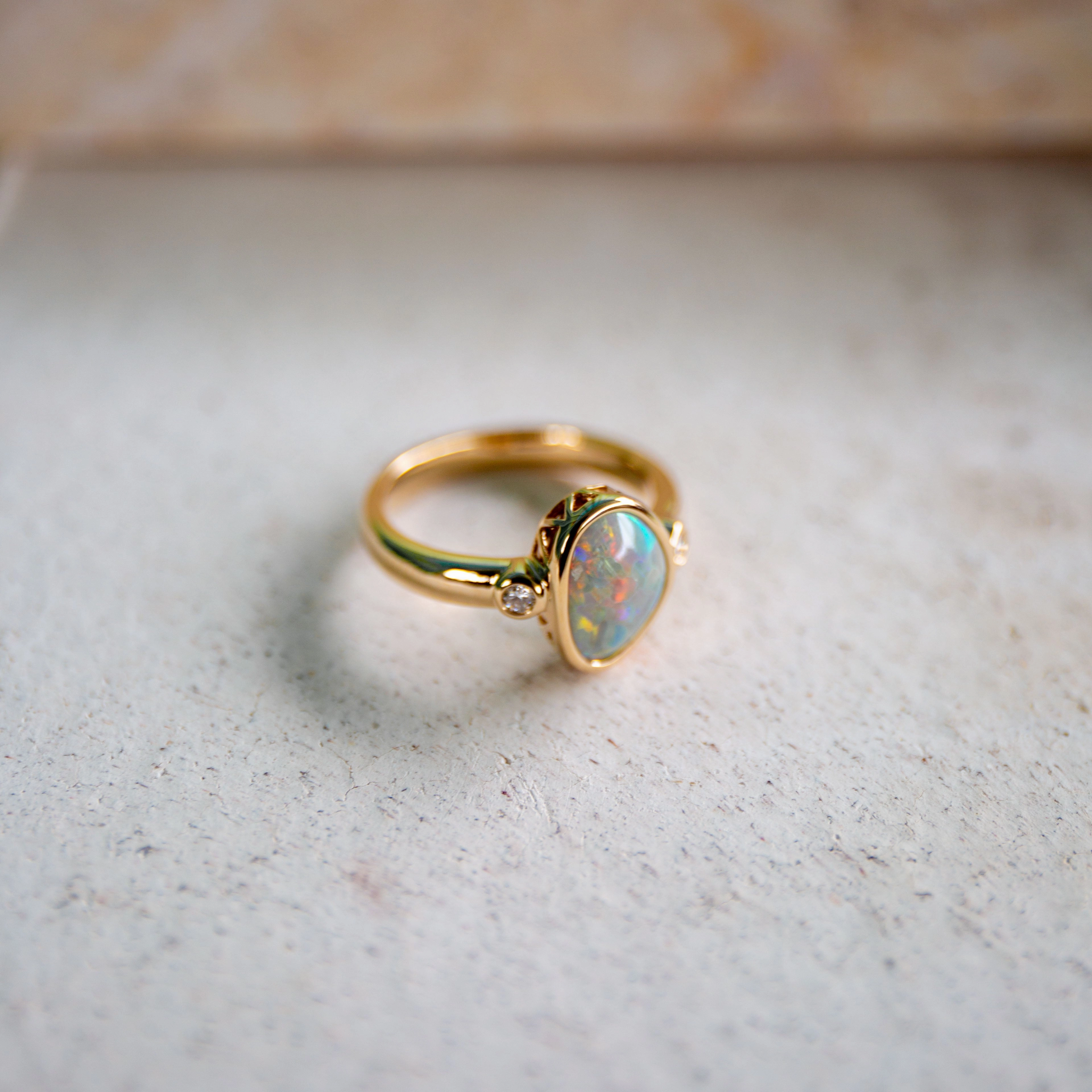 Elaine Opal Ring