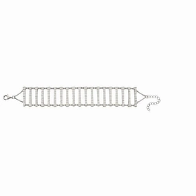 Elements Silver Bar With Frosted Finish Bracelet B5151