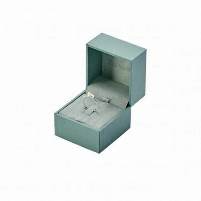 Elements Silver Scattered Zirconia Pendant P4673C
