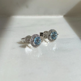 Everly Aquamarine Earring