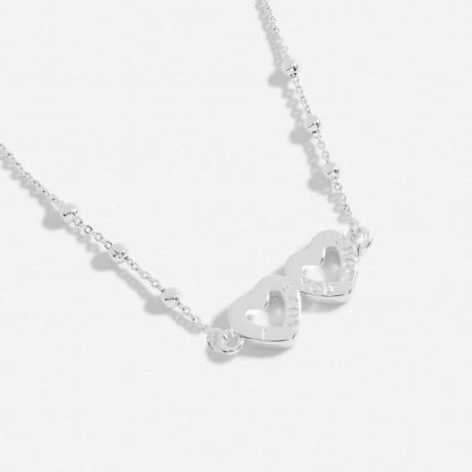 Every Day I Love You More Silver Plated 46cm   5cm Necklace 6741