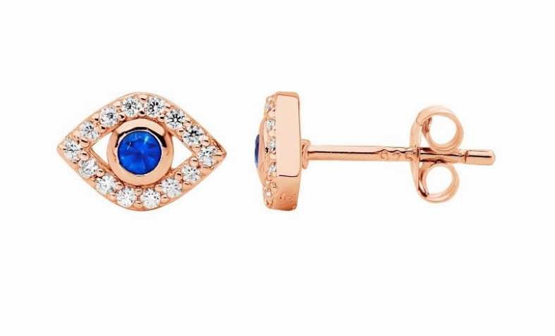Evil Eye Stud Earrings - 3 colours