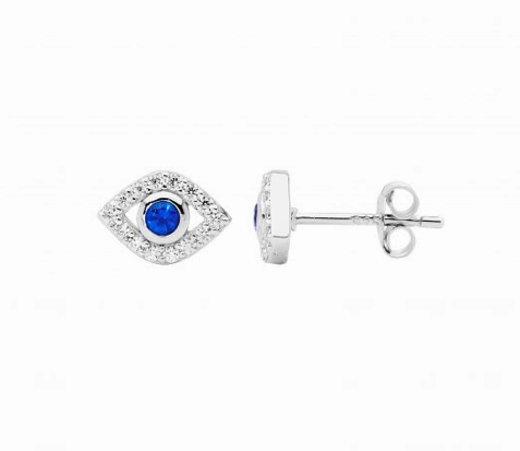 Evil Eye Stud Earrings - 3 colours