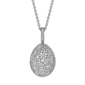 Faberge Emotion 18ct White Gold Diamond Pendant