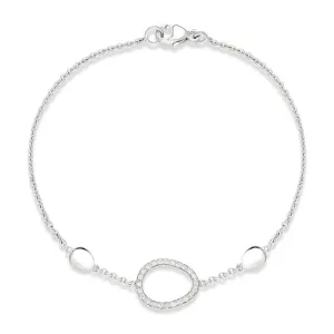 Faberge Sasha 18ct White Gold 0.30ct Diamond Bracelet