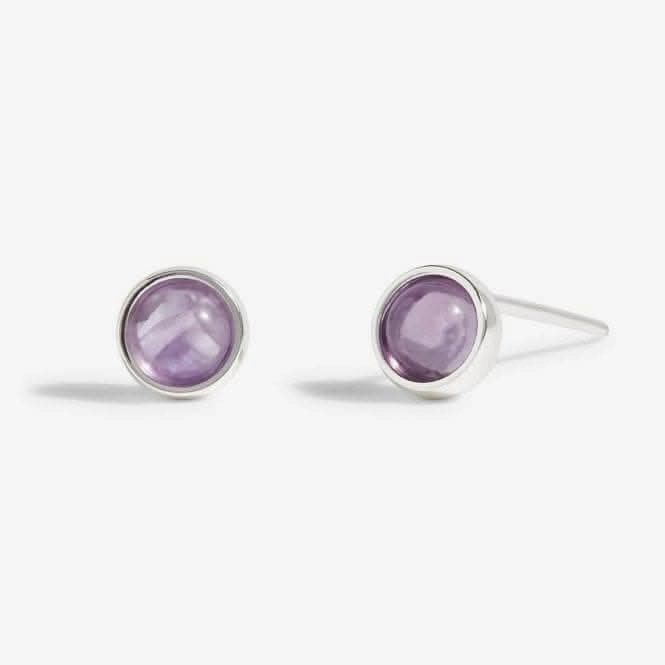 February Birthstone Boxed Earrings 5529