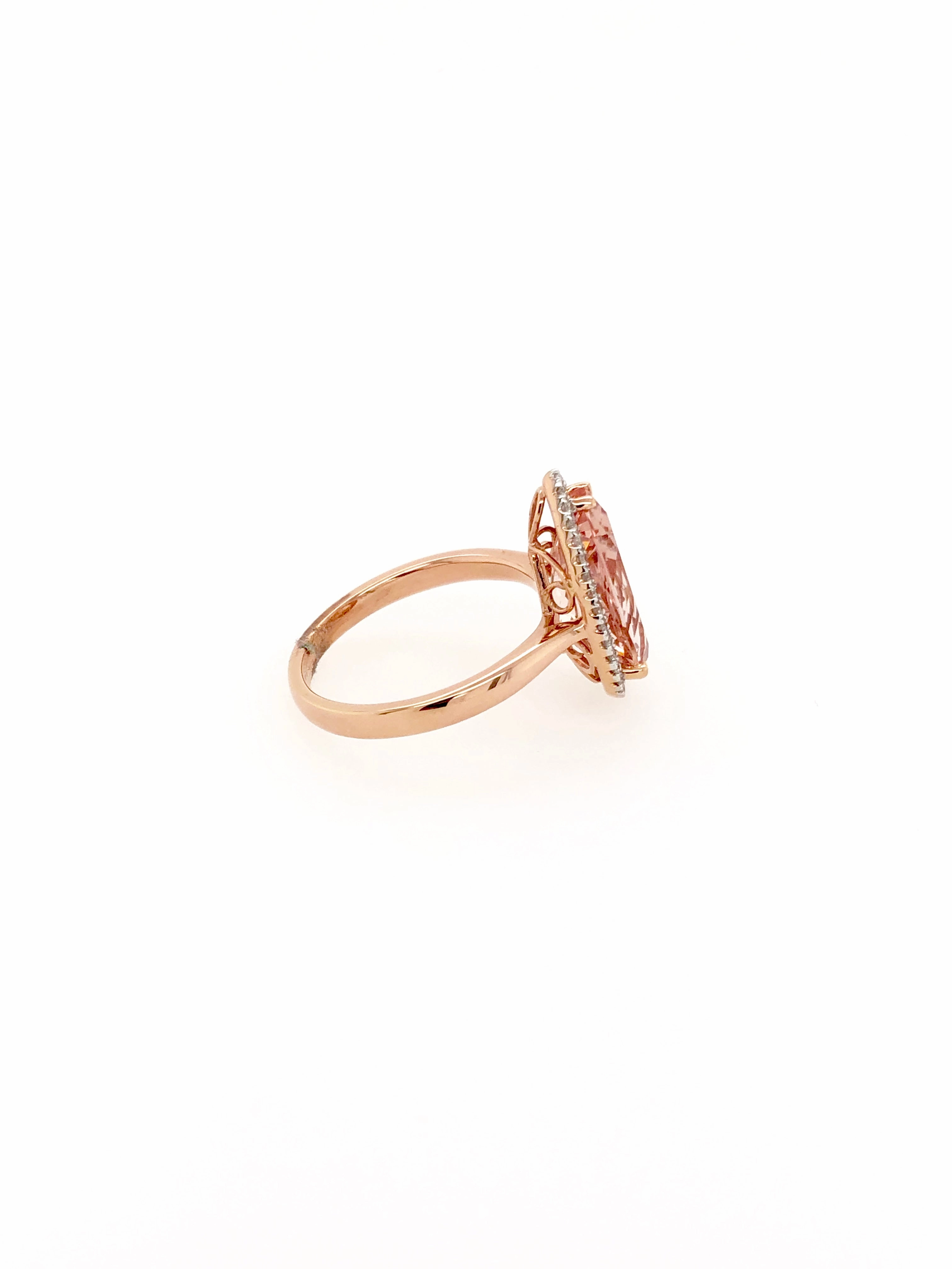 Fendi Morganite Ring