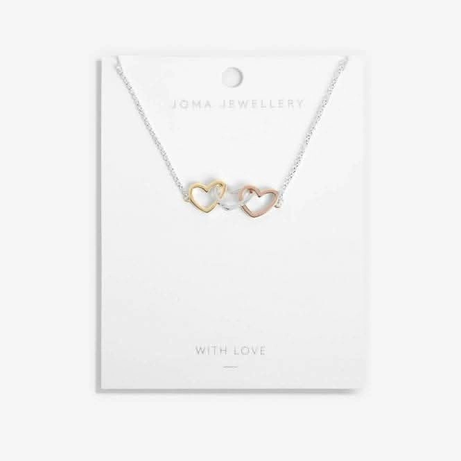 Florence Linked Hearts Necklace 5890