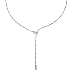 Fope Aria 18ct White Gold 0.01ct Diamond Adjustable Slider Necklace