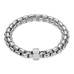 Fope Eka 18ct White Gold 0.63ct Diamond Bracelet