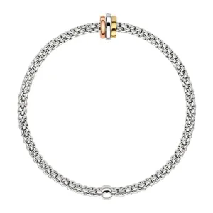 Fope Flex'it Prima 18ct White Gold Bracelet